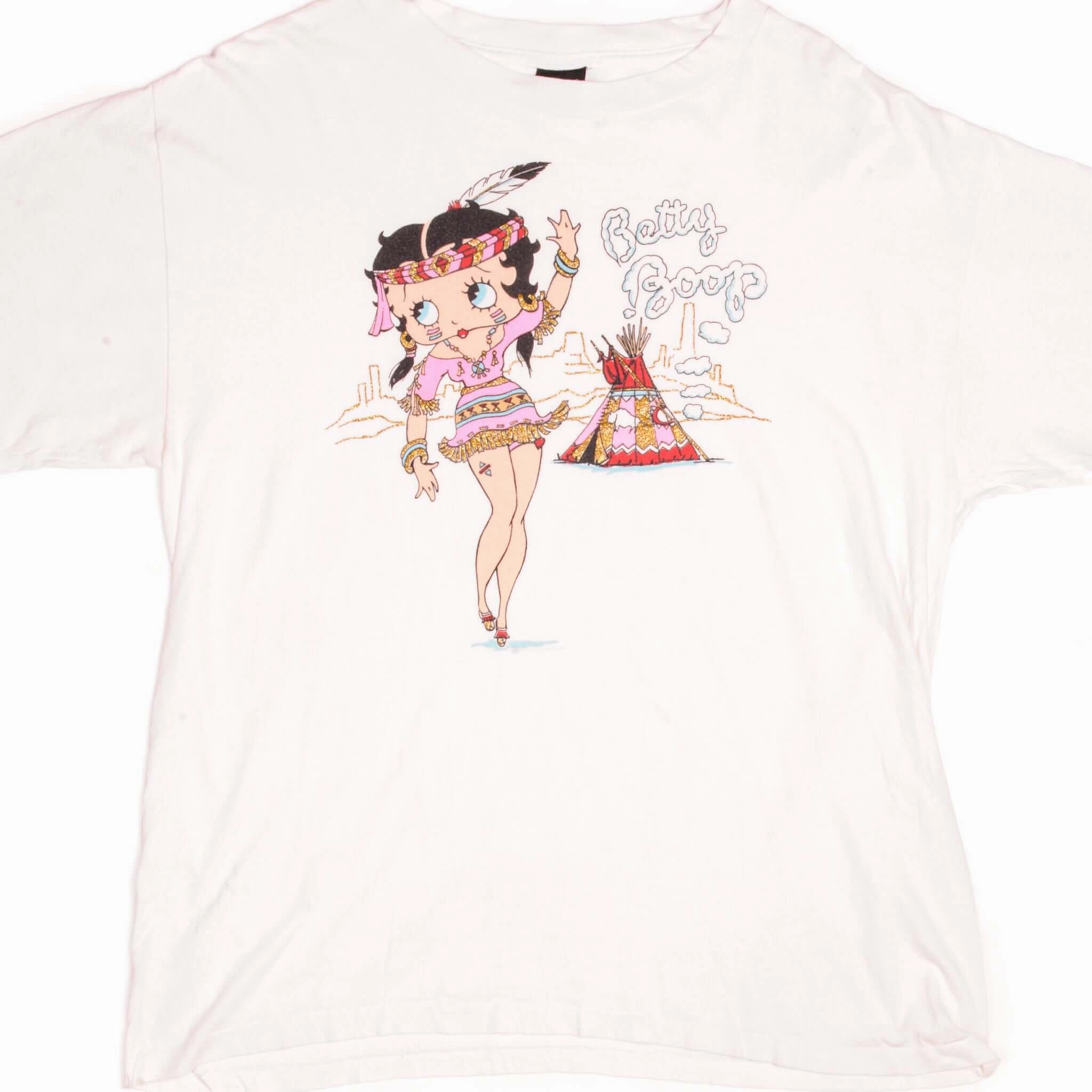 Comfy Pieces VINTAGE BETTY BOOP TEE SHIRT 1990s SIZE XL MADE IN USA