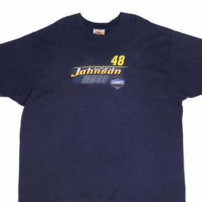 VINTAGE NASCAR JIMMIE JOHNSON TEE SHIRT 2006 SIZE 3XL NonIronTechnology Quick Comfort
