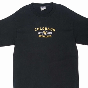 Seasonal Comfort Snag Resistant Surface VINTAGE NCAA COLORADO GOLDEN BUFFALOES EMBROIDERED TEE SHIRT 2000S LARGE