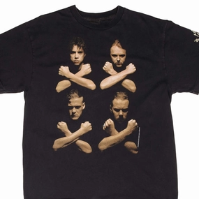 Quick Change WrinkleResistant Texture BOOTLEG TEE SHIRT METALLICA BIRTH SCHOOL METALLICA DEATH 1992 SIZE XL MADE IN USA