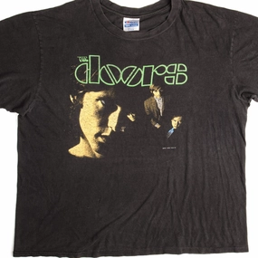 VINTAGE THE DOORS TEE SHIRT 1982 SIZE XL MADE IN USA TaglessDesign