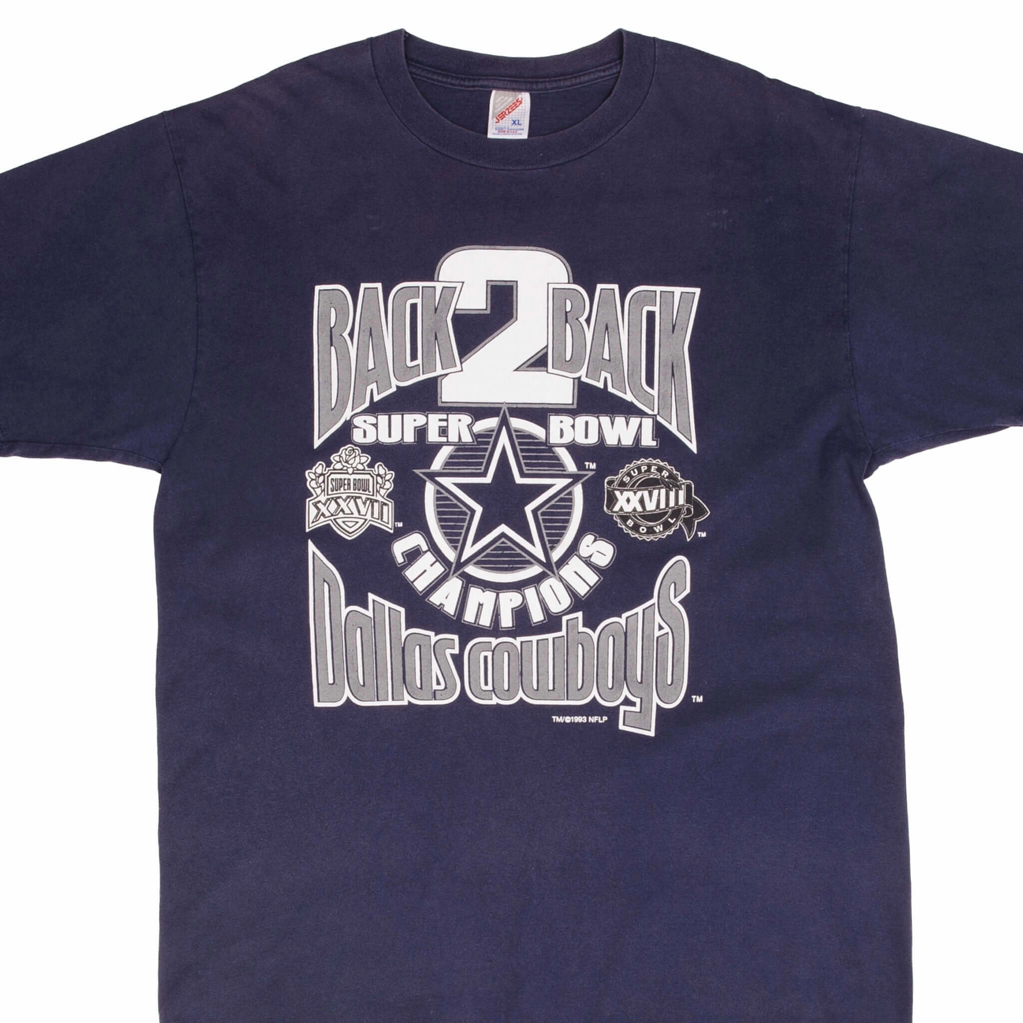 Comfy Waistband VINTAGE NFL DALLAS COWBOYS SUPER BOWL XXVIII CHAMPS 1993 TEE SHIRT XL MADE USA
