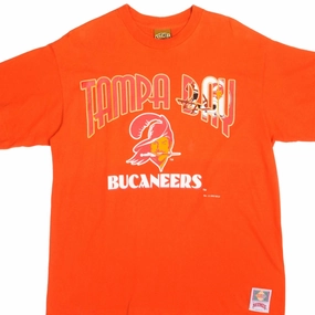 VINTAGE NFL TAMPA BAY BUCCANEERS 1993 TEE SHIRT SIZE LARGE MADE IN USA Breathable Layer