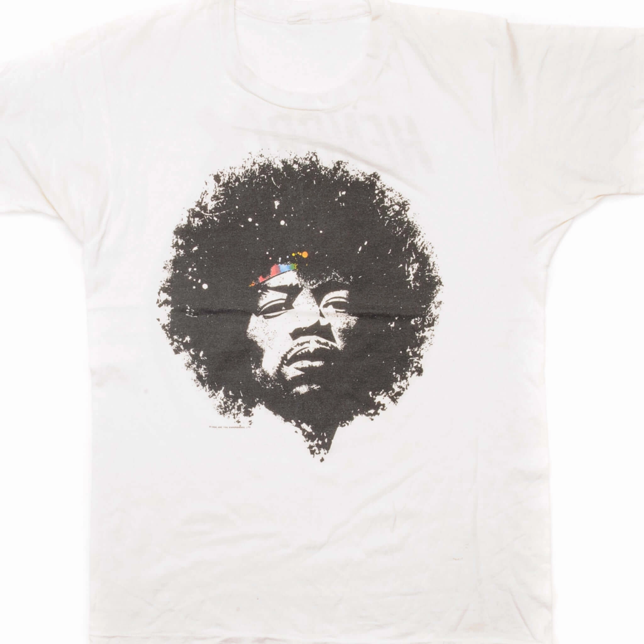 VINTAGE JIMI HENDRIX TEE SHIRT 1988 SIZE MEDIUM Luxury clothing