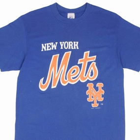 Christmas VINTAGE MLB NEW YORK METS 1988 TEE SHIRT SIZE MEDIUM MADE IN USA