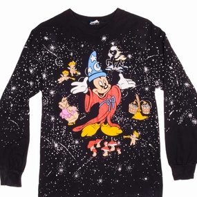 Slim Waistband Everyday Flex VINTAGE DISNEY FANTASIA 50 YEARS ANNIVERSARY TEE SHIRT 1990 SIZE MEDIUM MADE IN USA