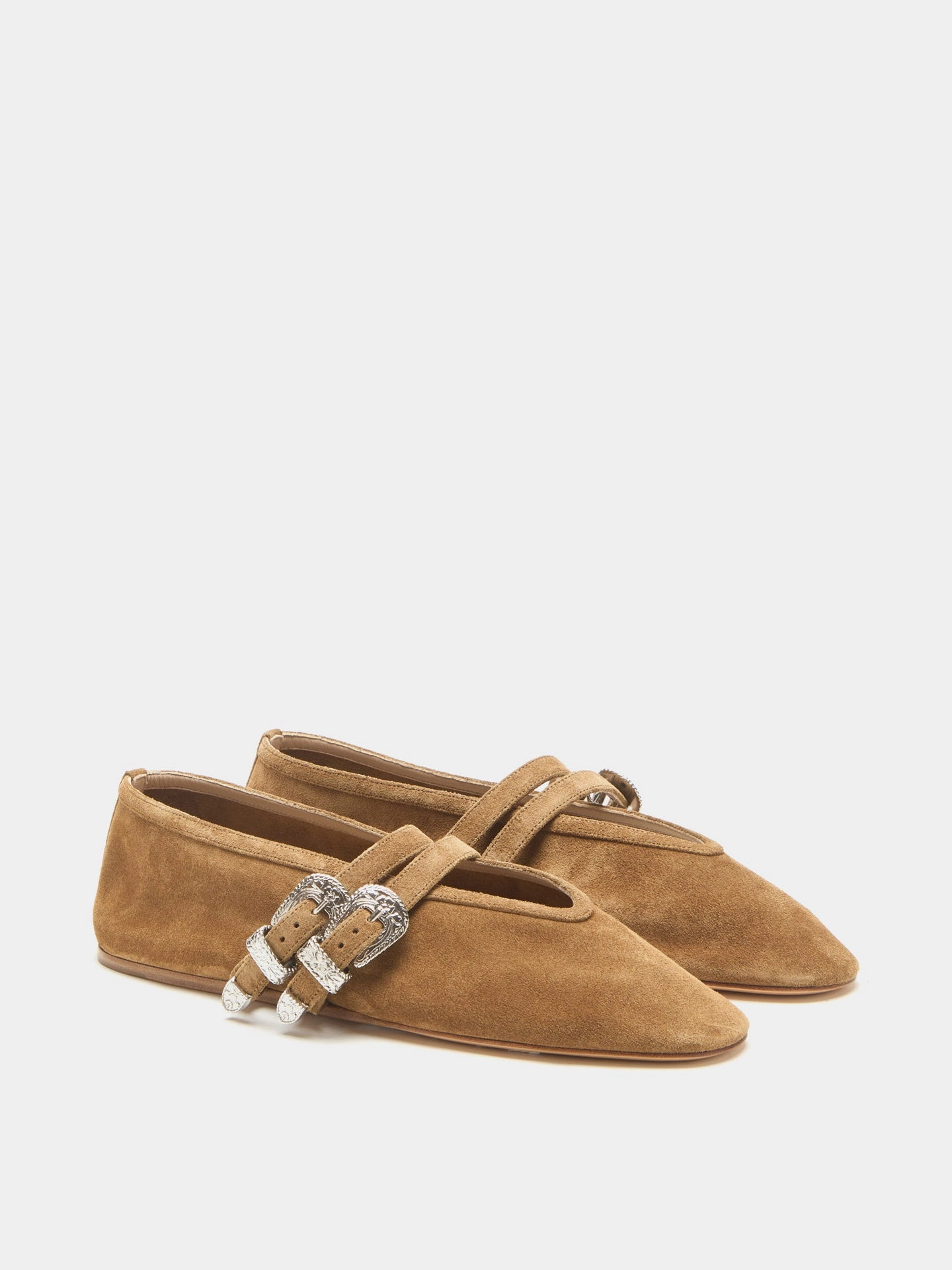 Minimal Cool Ballet Claudia Slipper / Taupe Suede
