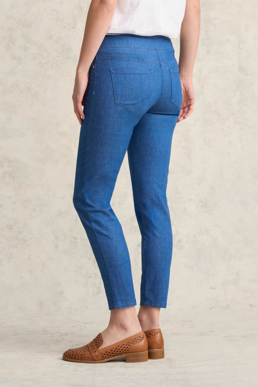Bengajean?  7/8 Skinny Leg - Ultramarine All Season Versatility