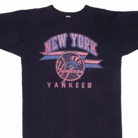 VINTAGE CHAMPION MLB NEW YORK YANKEES TEE SHIRT 1980S SIZE LARGE MADE IN USA All-Season Comfort Wear
