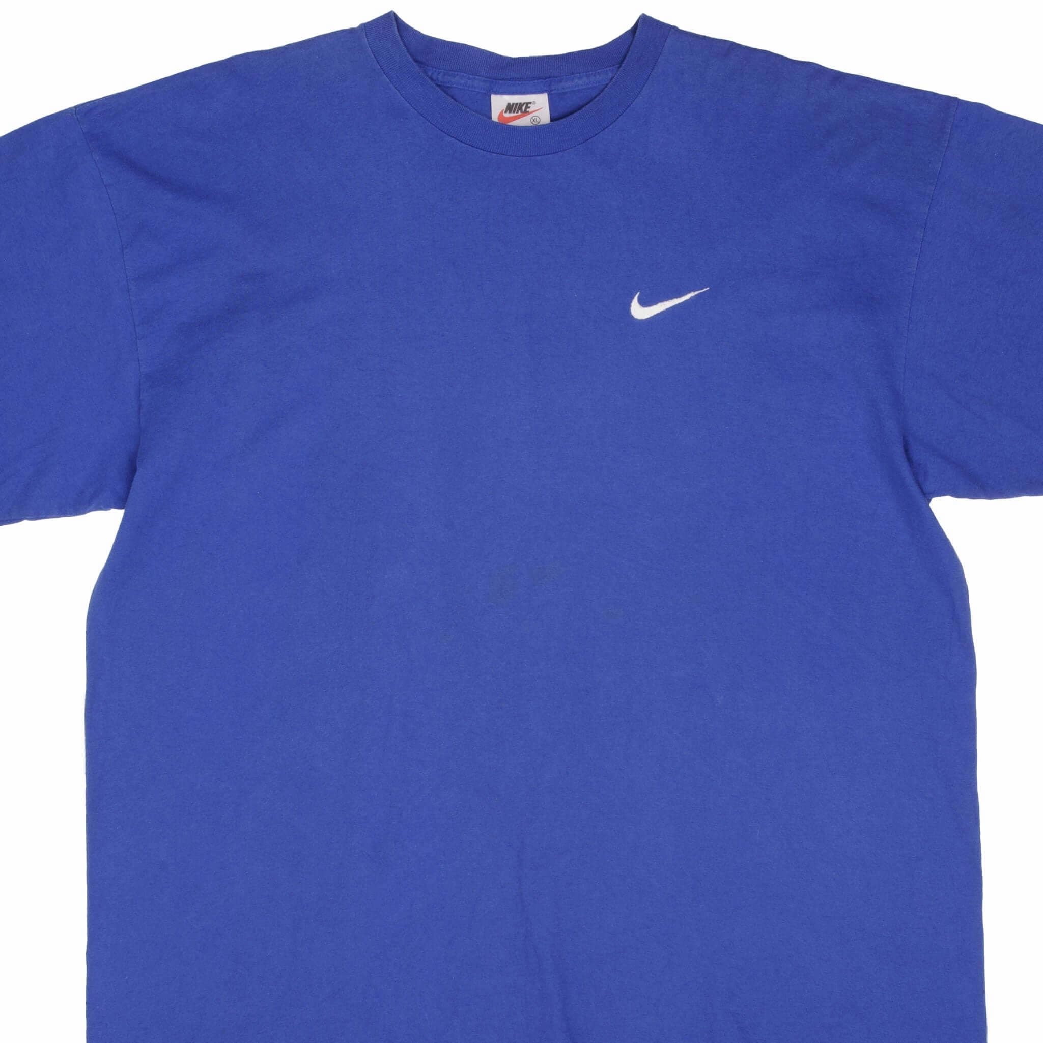 Washable Active Fashion VINTAGE NIKE CLASSIC SWOOSH BLUE TEE SHIRT 1990S SIZE XL MADE IN USA