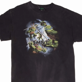 High Durability Weave Soft Fit Wear VINTAGE TMNT TEENAGE MUTANT NINJA TURTLES 2007 TEE SHIRT SIZE LARGE