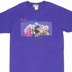 VINTAGE DISNEY VILLAINS BAD GIRLS 1990S TEE SHIRT LARGE MADE IN USA Machine washable LayeringFriendly
