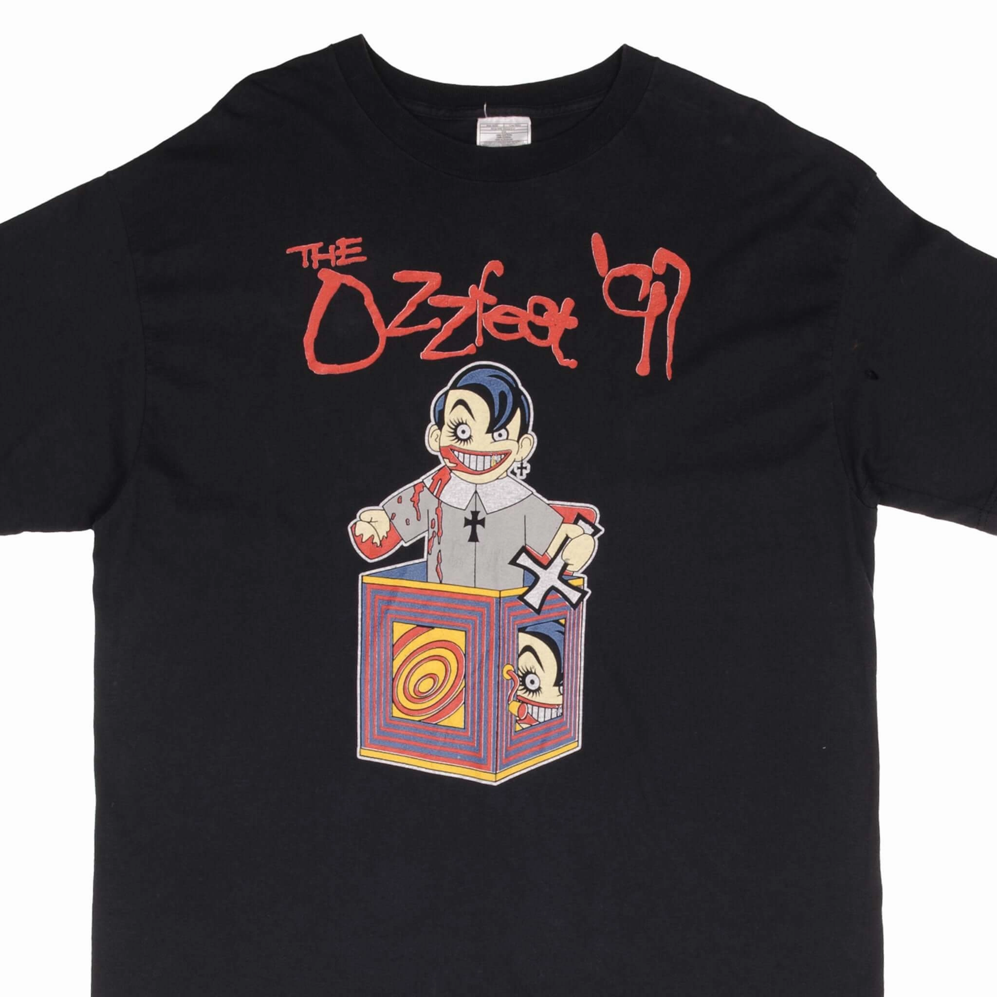 VINTAGE OZZFEST OZZY OSBOURNE BLACK SABBATH 1997 TEE SHIRT SIZE LARGE QuickDryTechnology