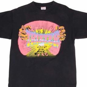 Stylish and Fun VINTAGE TRIXTER WORLD TOUR 1990 1991 TEE SHIRT SIZE XL MADE IN USA