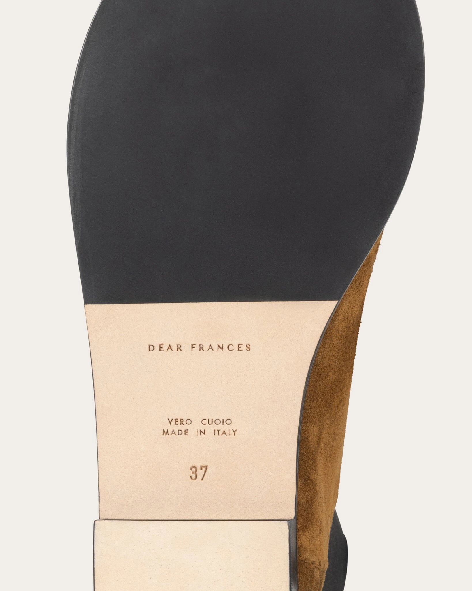 Rina Chelsea Boot, Toffee Suede Leather Material