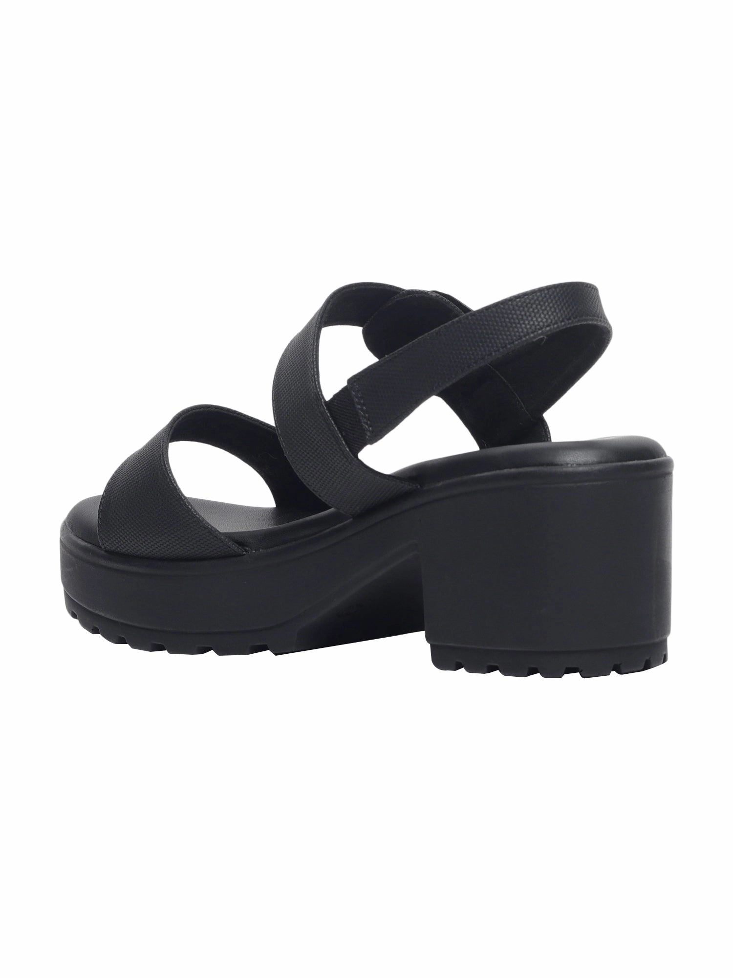 High Heel Shoes Darya Black Platform Heels