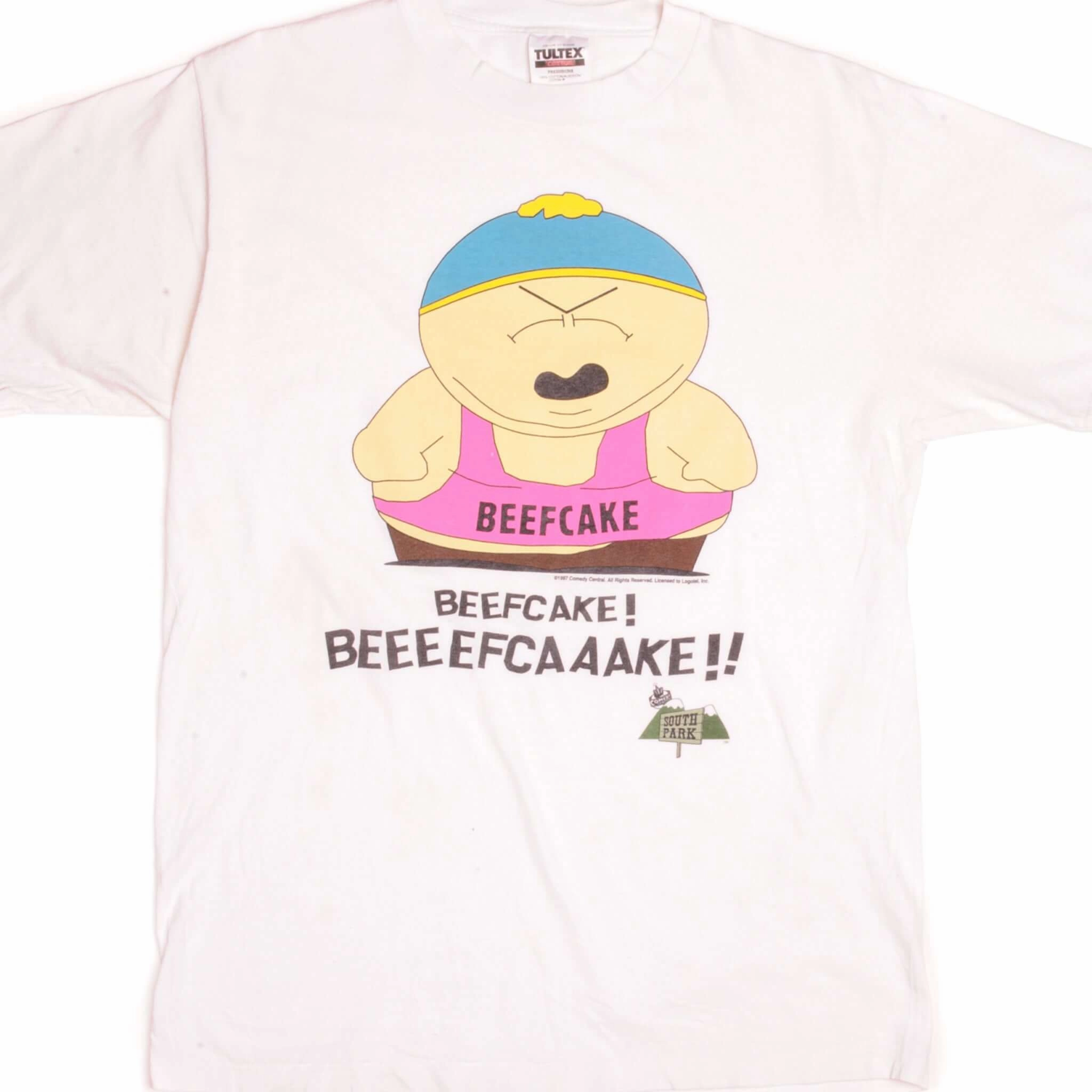 VINTAGE SOUTH PARK TEE SHIRT 1997 SIZE MEDIUM MADE IN USA Comfy Apparel