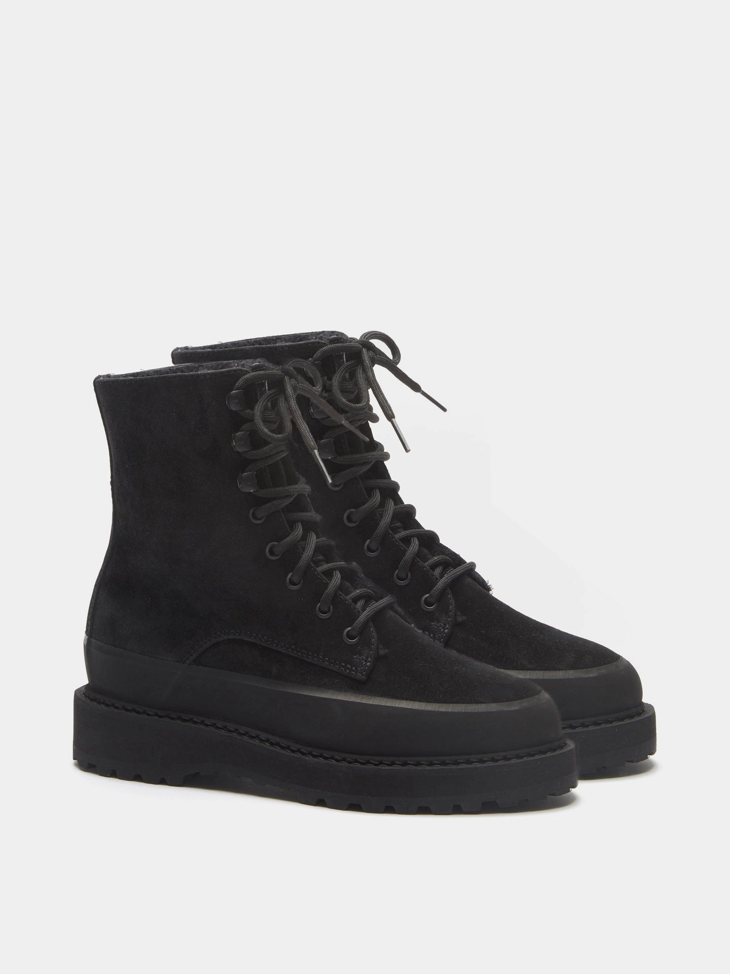 Dolomite Boot / Black Suede Thermal Core Snow Trekker