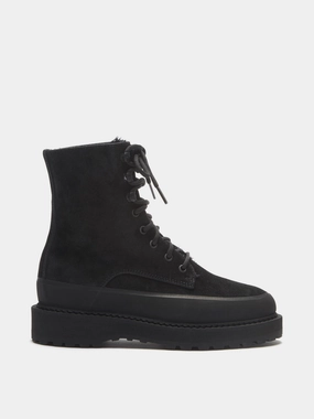 Dolomite Boot / Black Suede Water-resistant