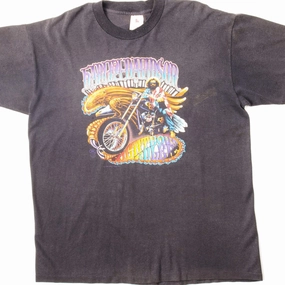 VINTAGE HARLEY DAVIDSON TEE SHIRT SIZE XL MADE IN USA Pastel color Everyday Trend