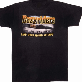 VINTAGE EASYRIDERS TEE SHIRT 1989 SIZE MEDIUM MADE IN USA Casual Layer