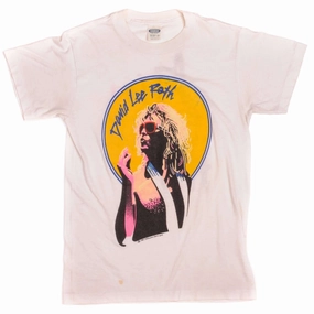 Soft Layering VINTAGE DAVID LEE ROTH CRAZY FROM THE HEAT'85 TEE SHIRT SIZE SMALL MADE IN USA