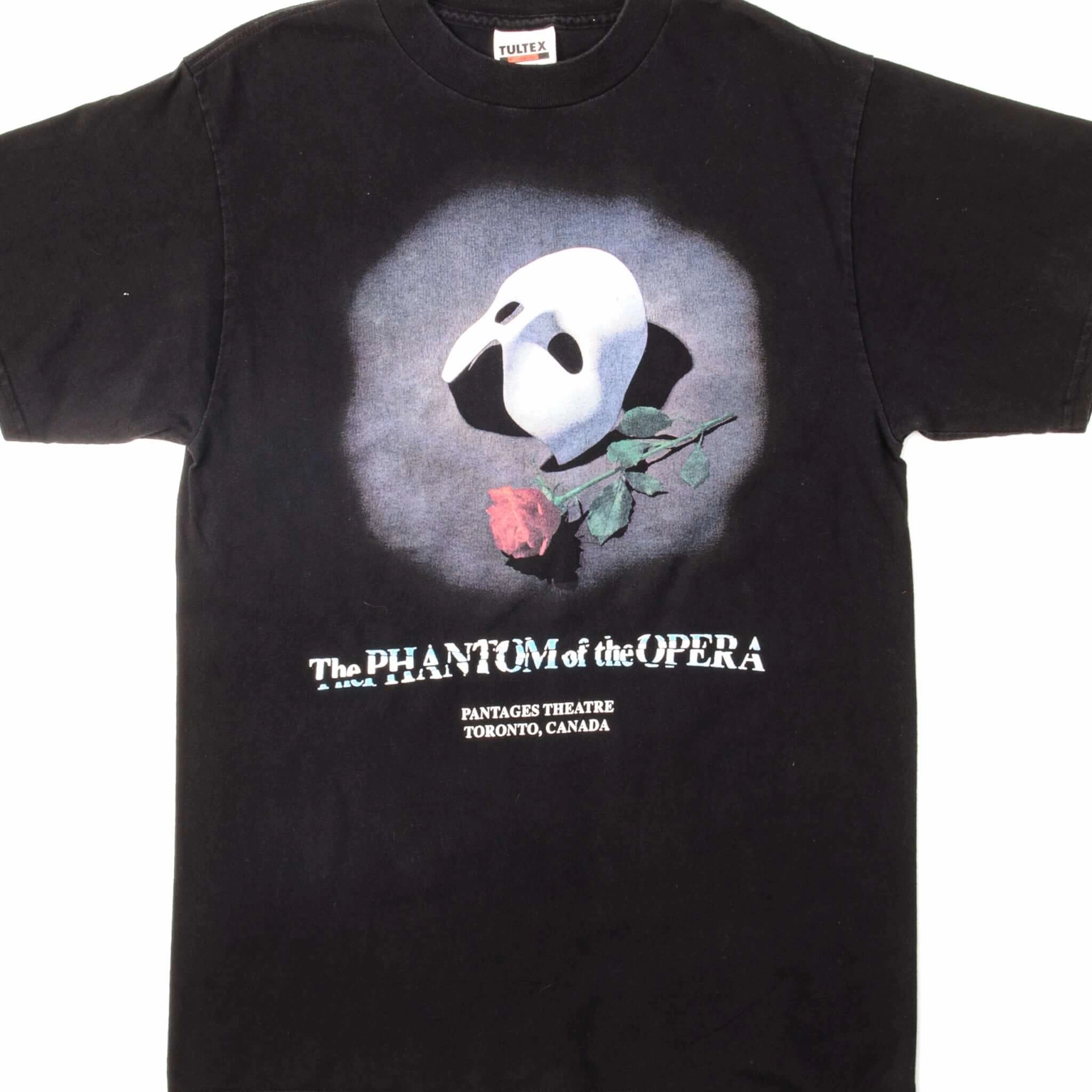 VINTAGE THE PHANTOM OF THE OPERA TEE SHIRT SIZE MEDIUM Day-to-Night Look Fit Comfort