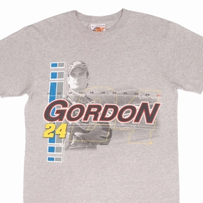 VINTAGE NASCAR JEFF GORDON 2004 TEE SHIRT SIZE MEDIUM TemperatureControl Fabric