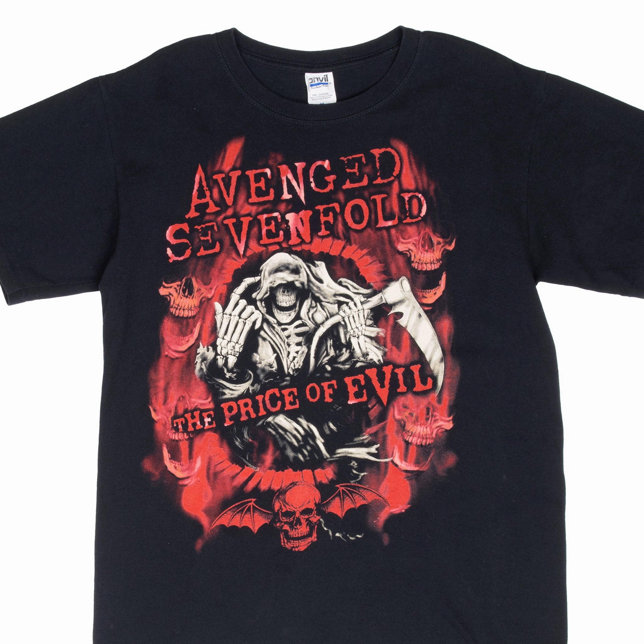 Casual Vibe Minimalist Layer VINTAGE AVENGED SEVENFOLD THE PRICE OF EVIL TOUR 2011 TEE SHIRT MEDIUM