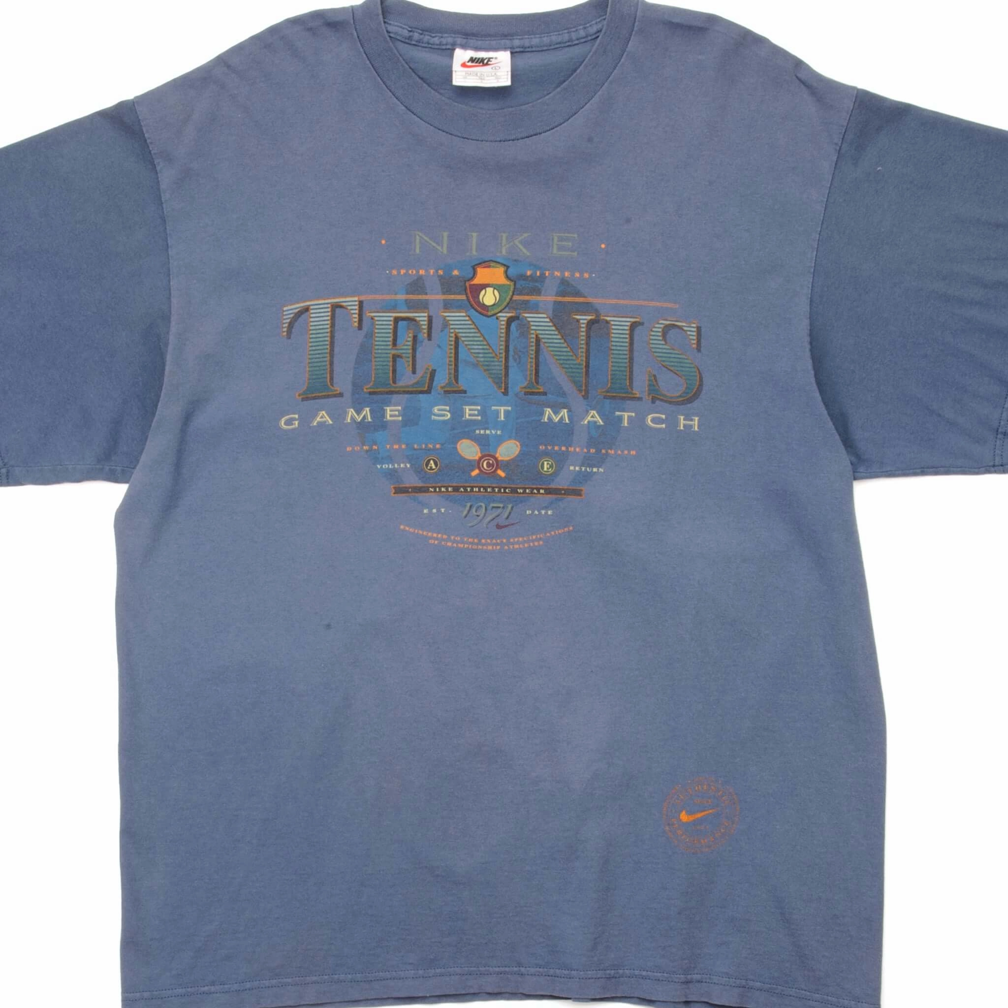 Elderly Comfort VINTAGE NIKE TEE SHIRT 1990s SIZE LARGE MADE IN USA