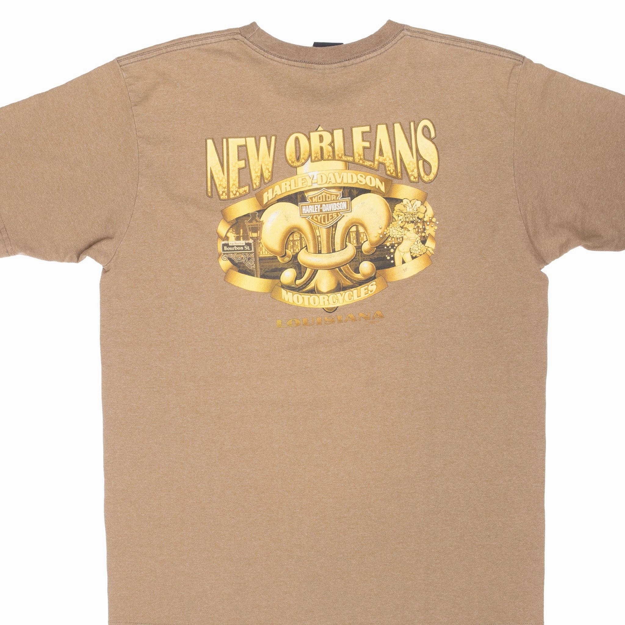 Fashionable Layer Easy Wear Option VINTAGE HARLEY DAVIDSON NEW ORLEANS LOUISIANA POCKET TEE SHIRT 2007 XL MADE IN USA