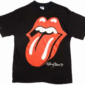 VINTAGE ROLLING STONES THE NORTH AMERICAN TOUR TEE SHIRT 1989 MEDIUM MADE IN USA Casual Day Wear Airflow Ventilation