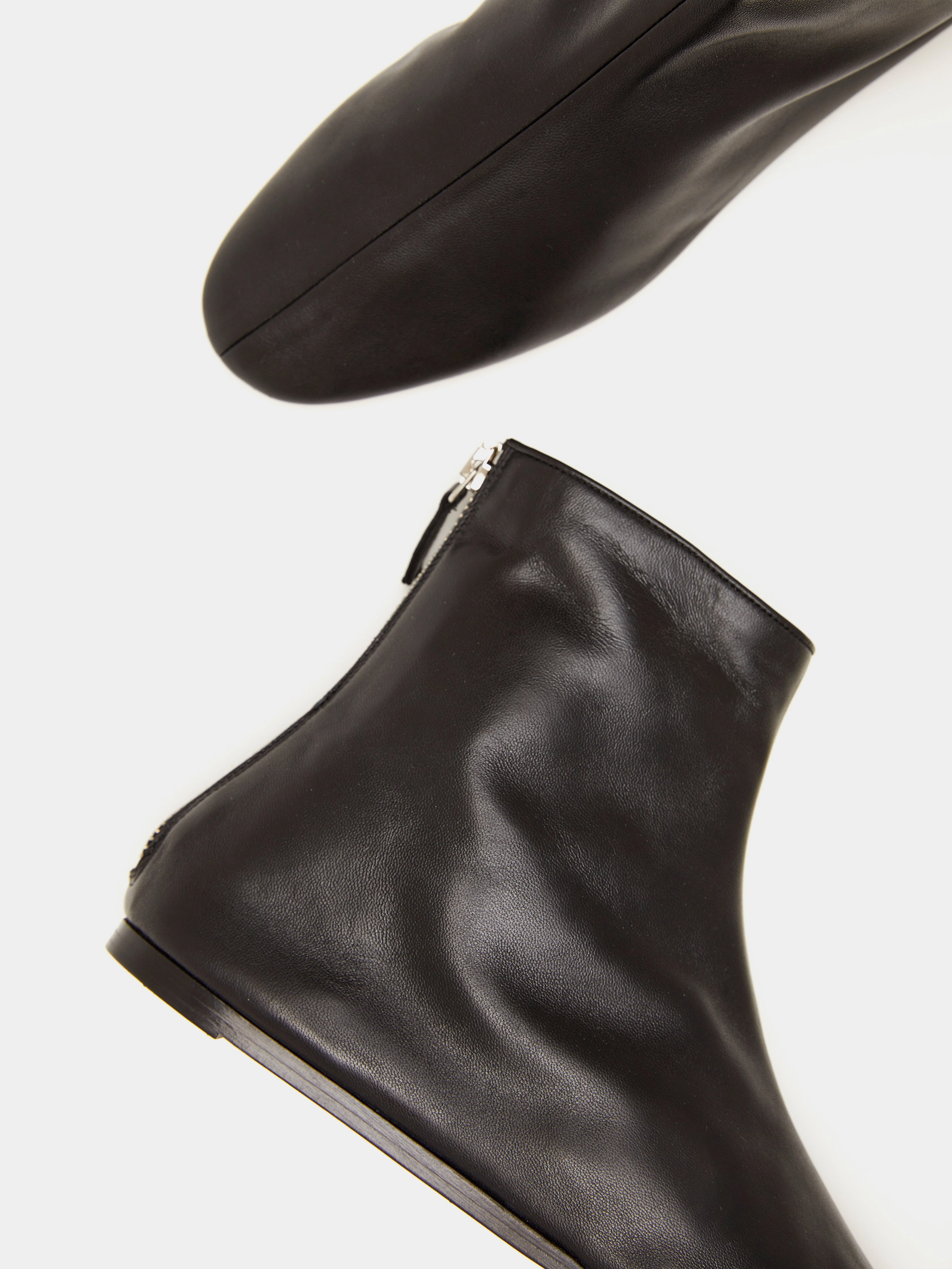 Luna Boot / Chocolate Leather Soft Leather