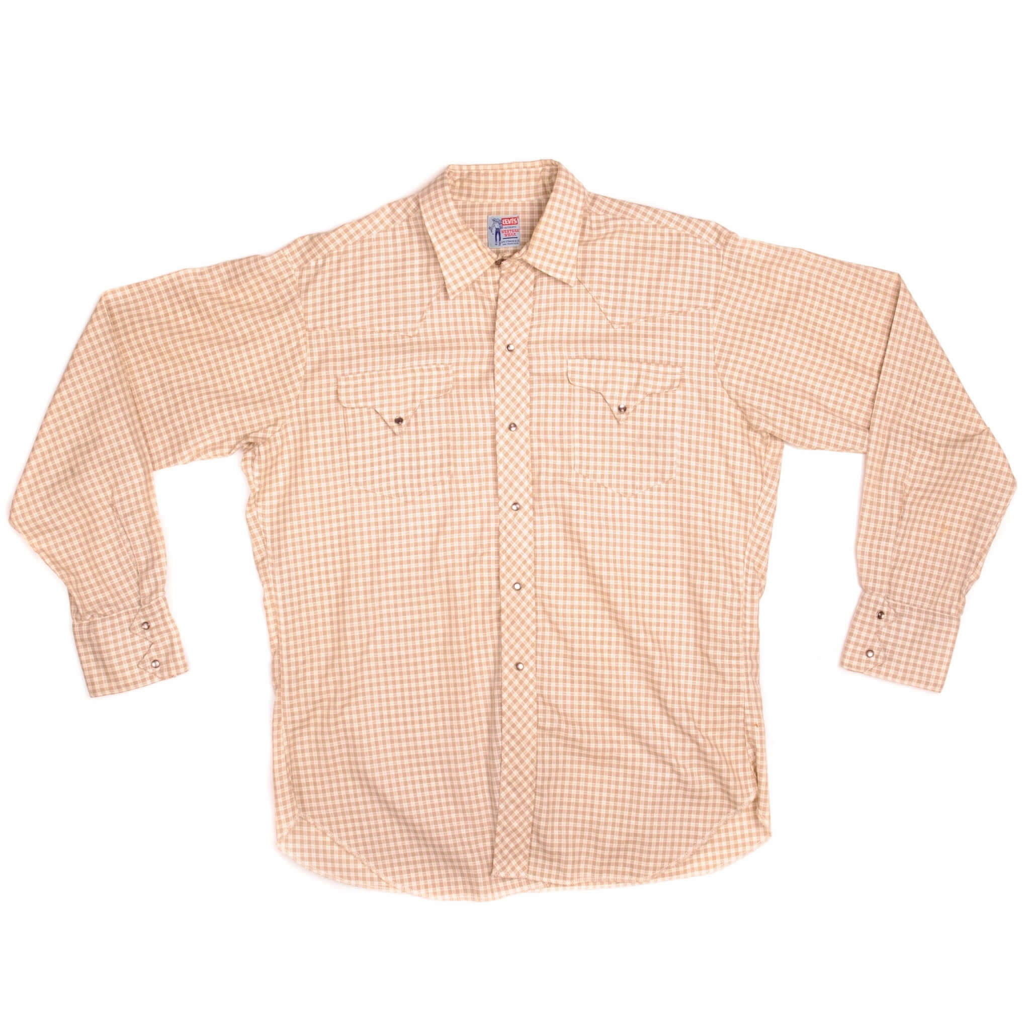 Outdoor Outfit Style VINTAGE LEVIS WESTERN SHIRT SIZE LARGE MADE IN USA 1950s