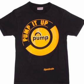 VINTAGE REEBOK THE PUMP TEE SHIRT 1990'S SIZE MEDIUM MADE IN USA Simple Look