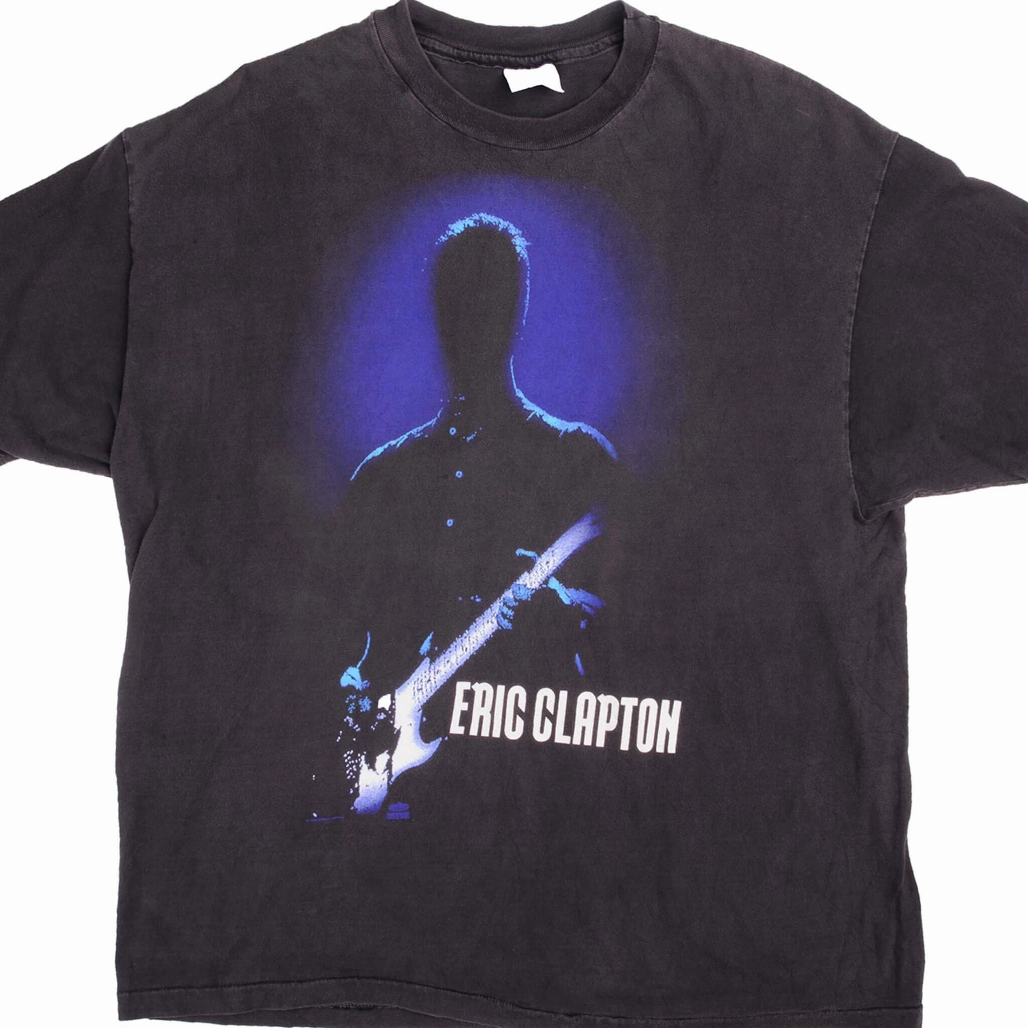 Work efficiency VINTAGE ERIC CLAPTON NOTHING BUT THE BLUES TEE SHIRT 1990S SIZE XL MADE IN USA