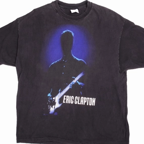 Work efficiency VINTAGE ERIC CLAPTON NOTHING BUT THE BLUES TEE SHIRT 1990S SIZE XL MADE IN USA