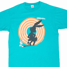 Comfy Pieces VINTAGE LOONEY TUNES BUGS BUNNY NEBRASKA 1993 TEE SHIRT XL MADE IN USA