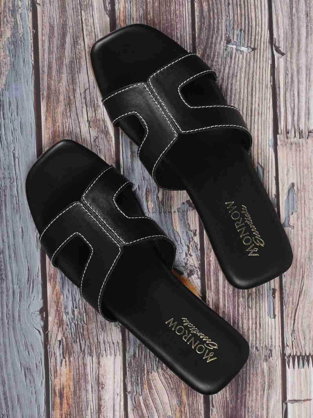 All-Purpose Footwear Chic Casual Footwear Irma Black Flats