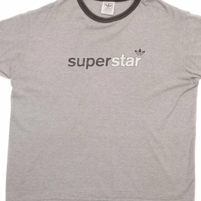VINTAGE ADIDAS SUPERSTAR TEE SHIRT SIZE XL MADE IN USA Luxury clothing Chill Style