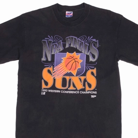 Layered Style VINTAGE NBA FINALS PHOENIX SUNS 1993 TEE SHIRT SIZE XL MADE IN USA