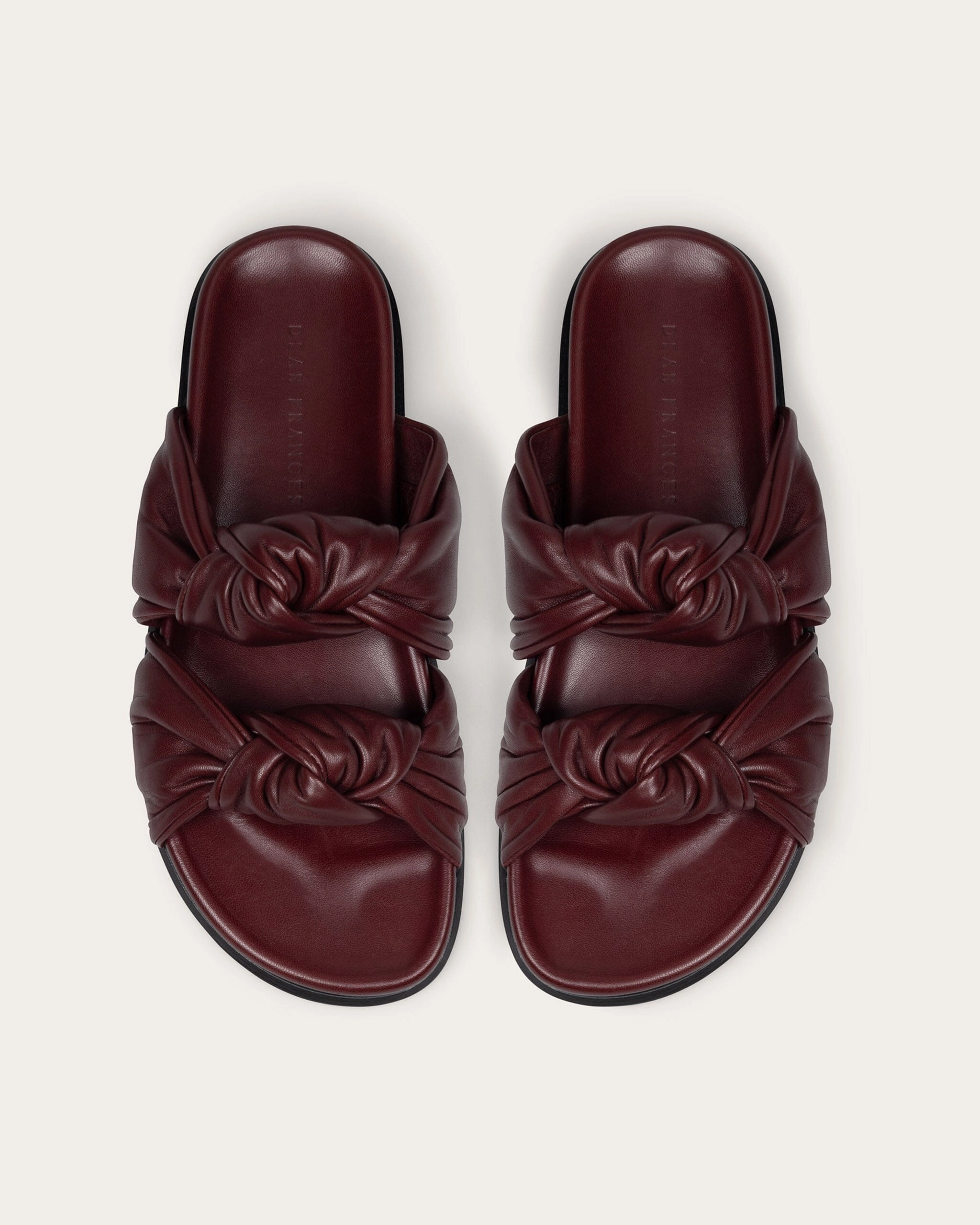 Tye Slide, Bordeaux Comfortable Vibe