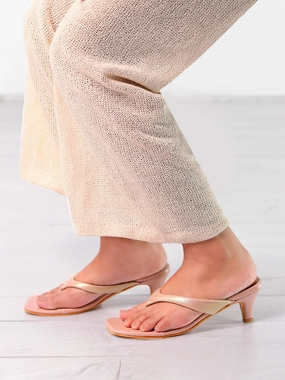 All Occasion Sloane Beige Kitten Heels