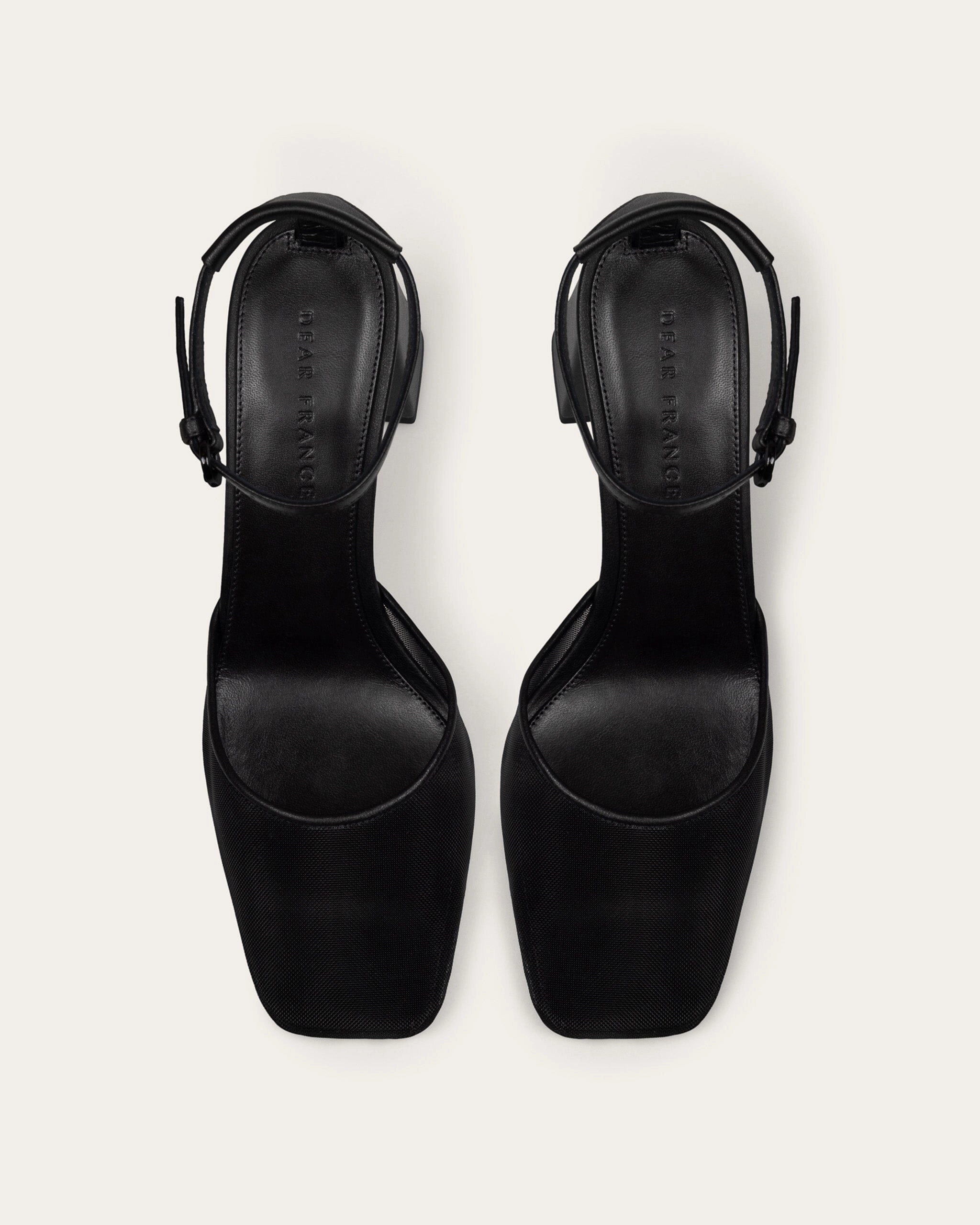 Felice Pump, Black Mesh Relaxed Mood