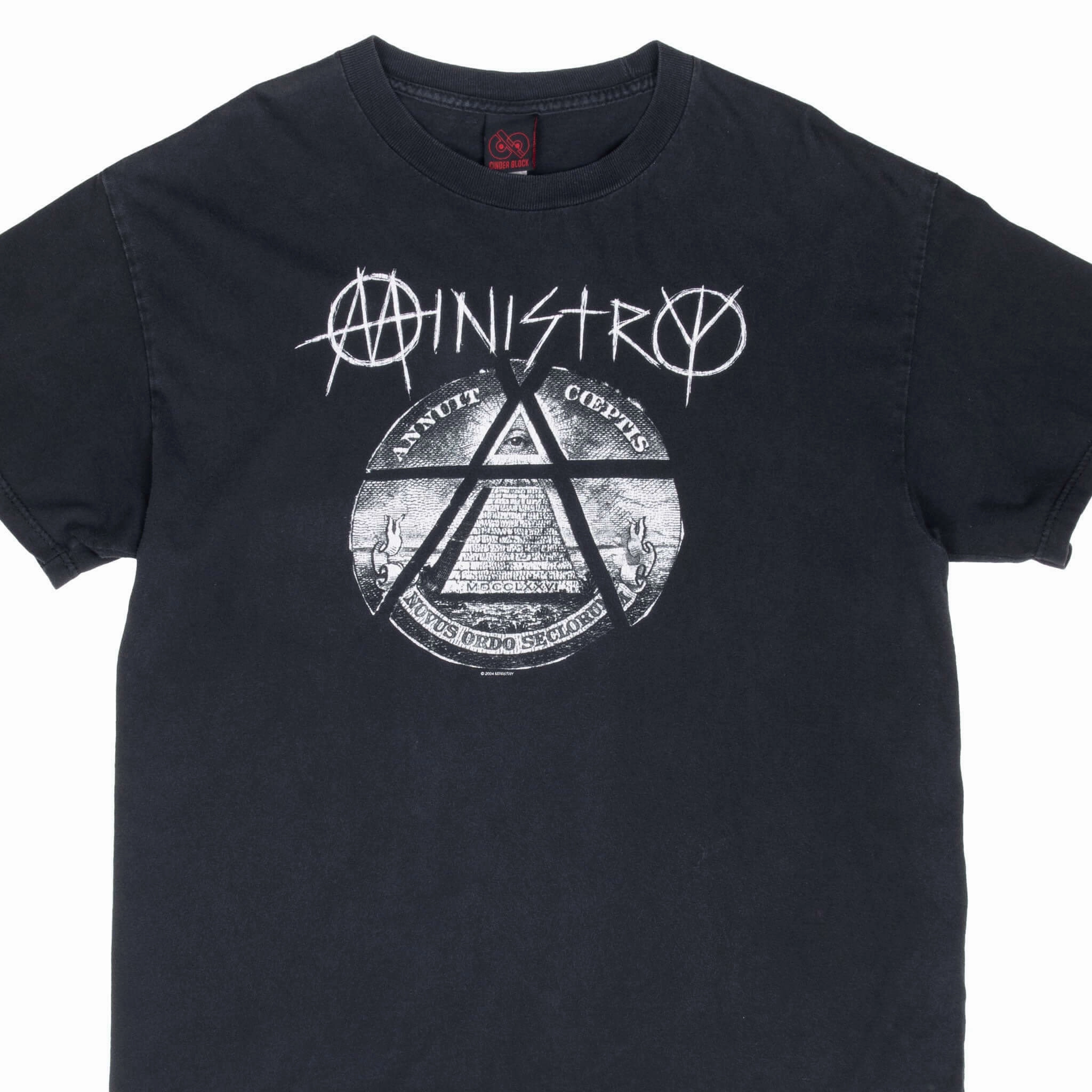 VINTAGE MINISTRY HOUSE OF THE MOLE 2004 TEE SHIRT LARGE Relaxed Comfort Wear