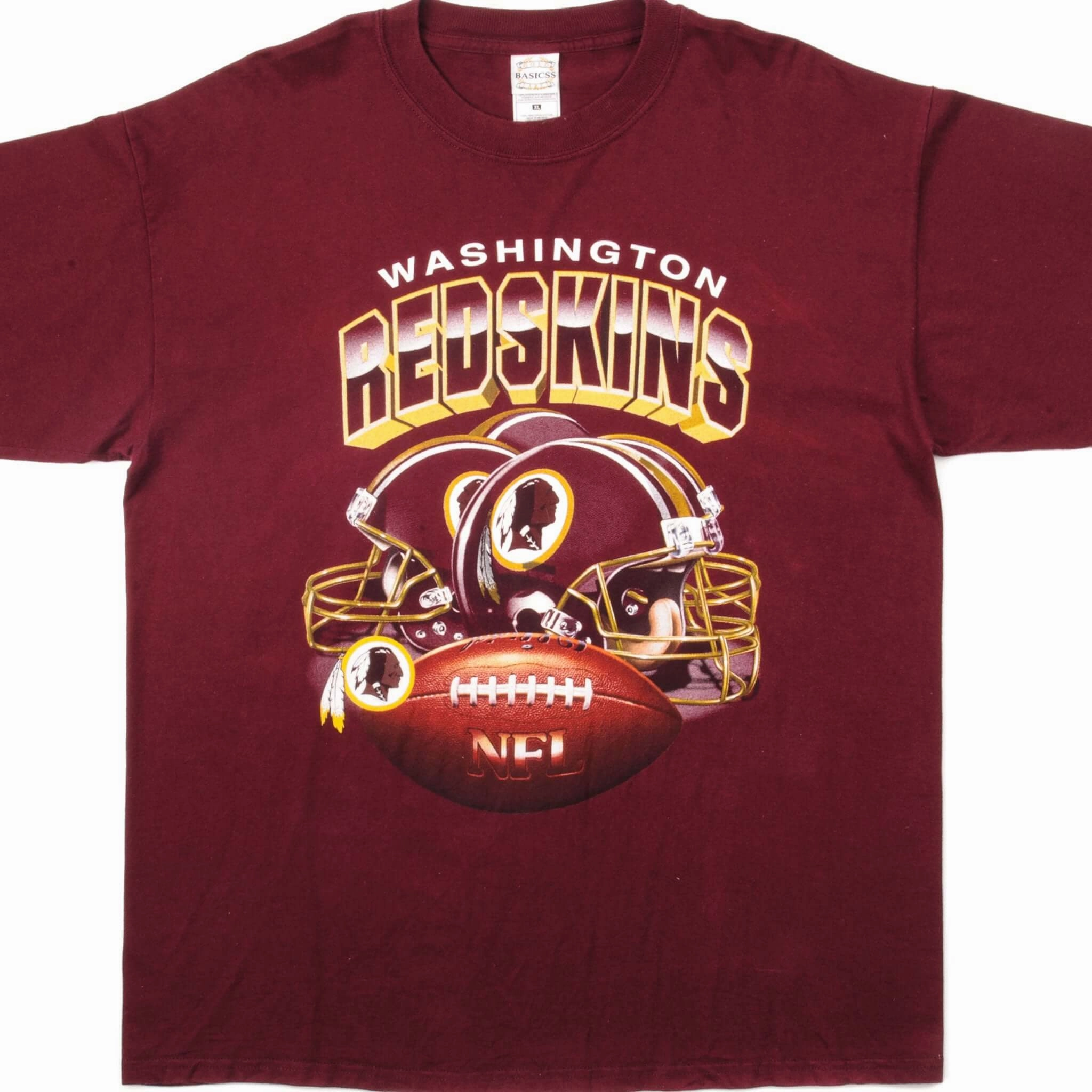 Summer Casual Essential layering piece VINTAGE NFL WASHINGTON REDSKINS TEE SHIRT SIZE XL