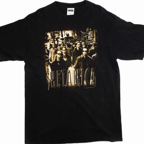 VINTAGE METALLICA TEE SHIRT 1996 SIZE LARGE Wool combination Chilly Comfort Wear