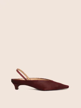 Floresta Bordeaux Pump Mood Based Style Fashion For All