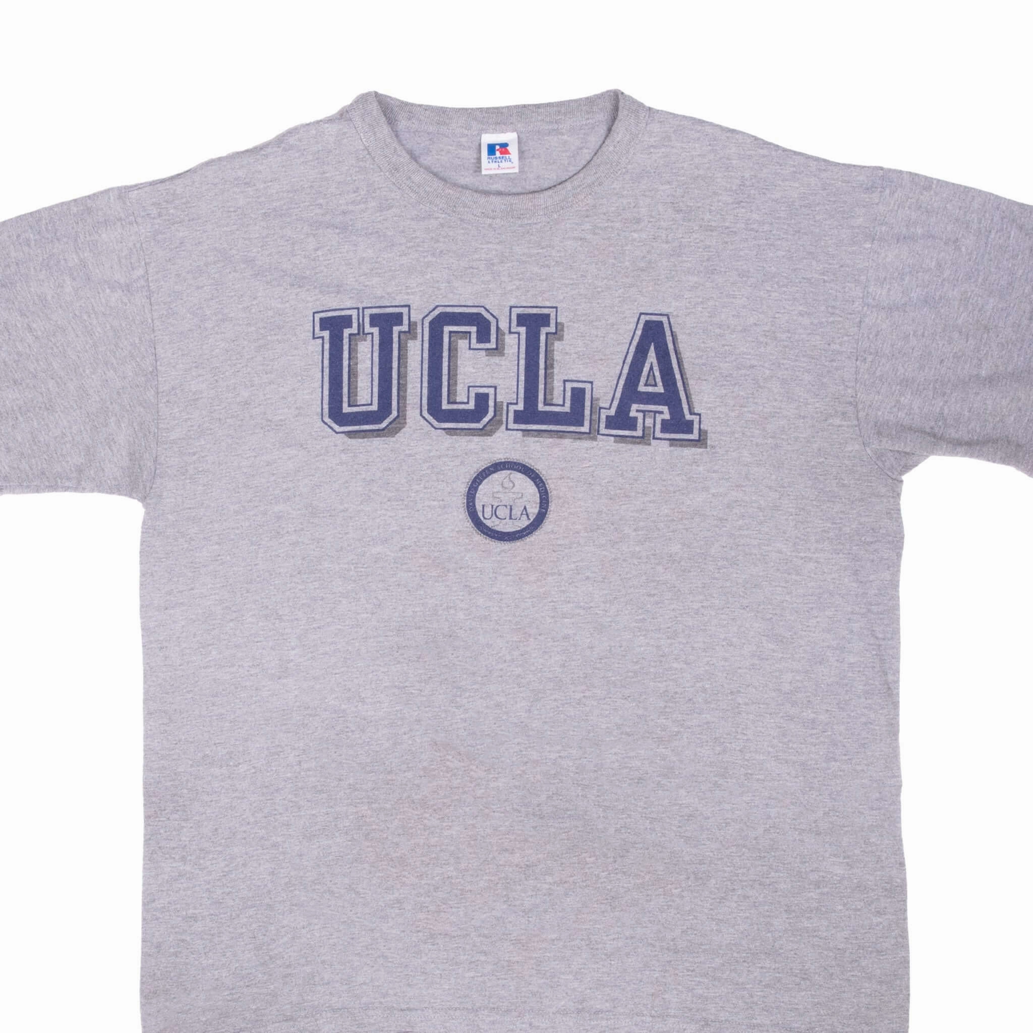 VINTAGE NCAA UCLA BRUINS GREY TEE SHIRT LARGE Sporty and Stylish Simple yet stylish