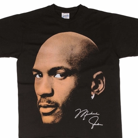 Comfy Wear Sporty Style Wear BOOTLEG TEE SHIRT NBA MICHAEL JORDAN CHICAGO BULLS SIZE LARGE SINGLE STITCH